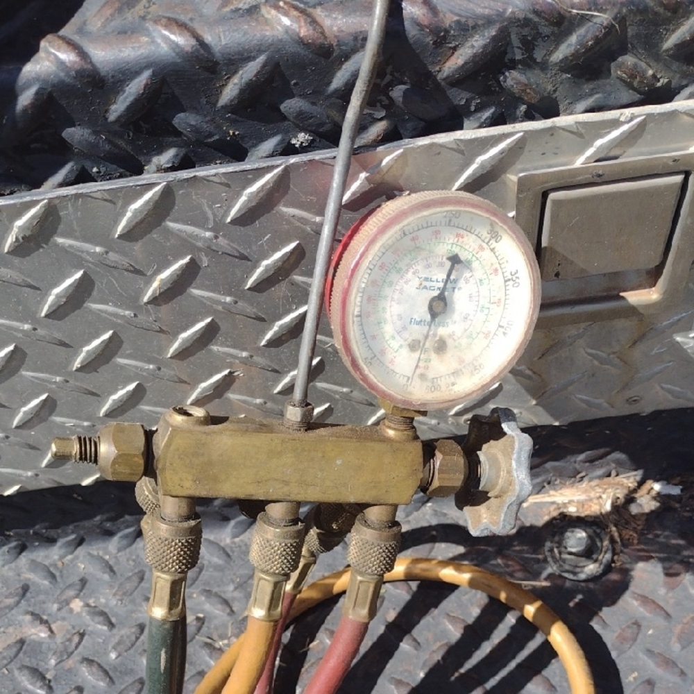 Brass Pressure Gauge With Hoses